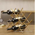 Long stick high fashion iron art wine rack